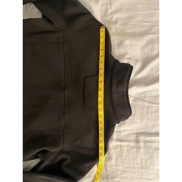 LL Bean Men's L REGULAR Fit Gray Full Zip Sweater Fleece Jacket Coat - Picture 12 of 12